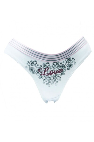 Papatya ΓΥΝΑΙΚΕΙΟ ΣΛΙΠ LOVE WHITE 4315LEY, Μέγεθος XL