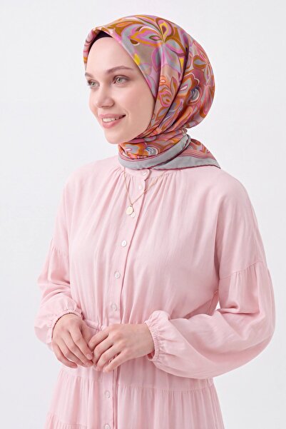 Silk Home Velora Scarf Aura Floral Taba
