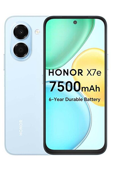 HONOR X7e ثنائي الشريحة 4G أزرق فاتح 6 جيجابايت رام 128 جيجابايت - نسخة الشرق...