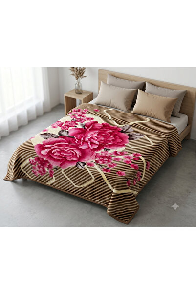 Generic Sine Mas Korean Nafir and Text Single Layer Blanket - Approx. 2 kg - ...