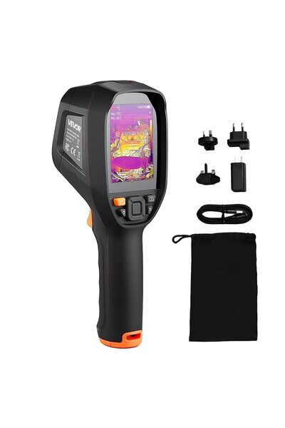 VEVOR Camera cu termoviziune IP54 infrarosu, ecran color 3.45”, Transfer Wi-F...