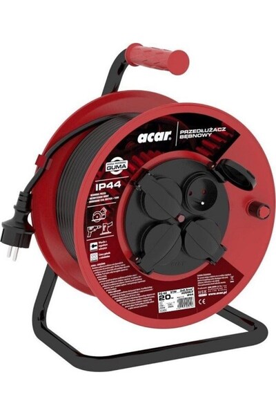 ACAR Cablu prelungitor retractabil PZ-4Z/STM H05RR-F 3G2.5 20M