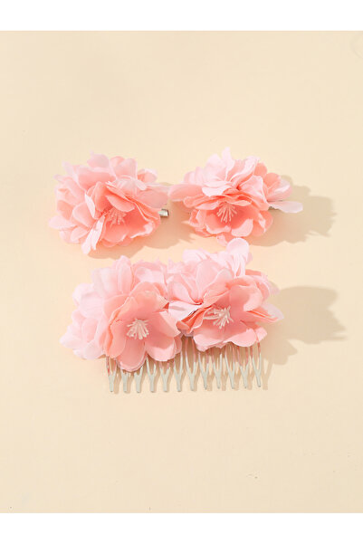 Take Two By Styli 3-Piece - Flower Hair Accessories Set