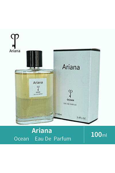 ARIANA 100ml Eau De Parfum Perfume Spray, Ocean Style Fragrance With Decorati...