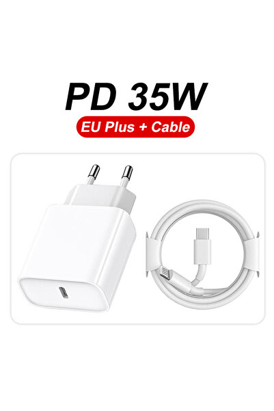 Choice1 EU Charger For Original 35W Fast Charger For iPhone 17 16 Pro Max 15 ...