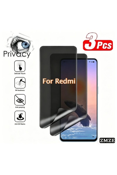 Choice7 Redmi Note 11 Pro 3 Pieces Privacy Hydrogel 3Pcs Privacy Hydrogel Fil...