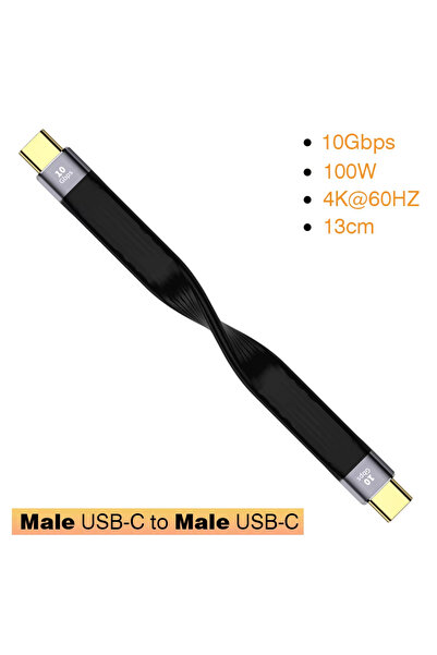 Choice1 10GB CG-CG 13CM NNBILI USB3.1 10Gbps Short Cable PD 100W USB to Type ...