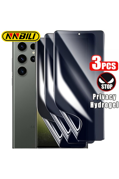 Choice24 3Pcs Privacy Hydrogel Galaxy S26 Ultra NNBILI 3Pcs Anti-Spy Hydrogel...