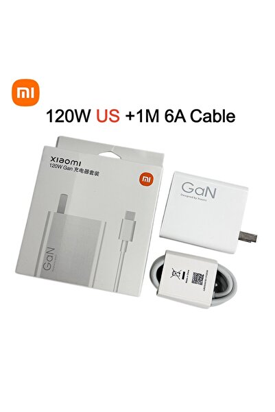 Choice1 XIAOMI US with 1M Cable Original 120W Charger Turbo Fast Charge Charg...