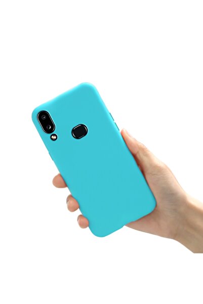 Choice13 A40 SKY BLUE Silicone Case For A10s A20 A20S A20E A30 A30S A40 Soft ...