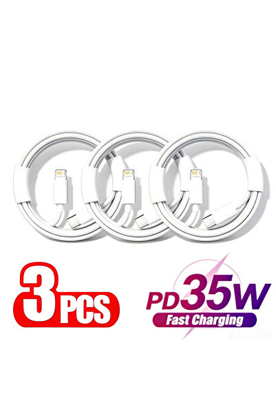 Choice 1m 3PCS 3PCS PD Fast Charging Cable For iPhone 11 12 13 Mini 14 Pro Ma...