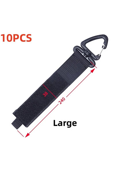 Choice7 10PCS L 10/5/1PCS Rotate Buckle Wire Manager Power Cord Management Ny...