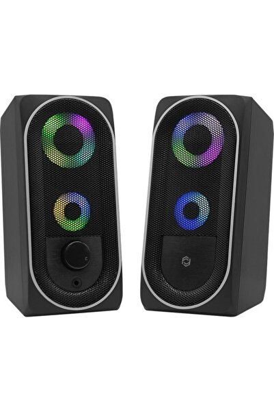 FRISBY Fs-2138U 2.0 Hoparlör Sistemi Rgb Led Siyah (Usb)