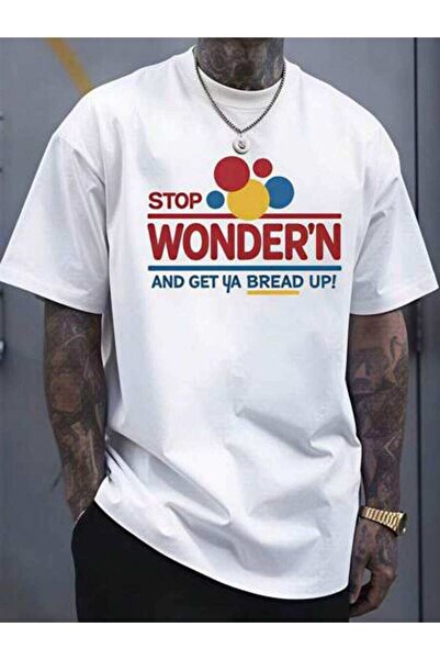 29CUN Men's Summer Outfits, Stop Wonder'n Graphic Tee, Funny Vintage T-Shirt,...