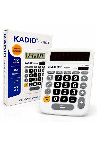 kadio Calculator electronic 15x10cm, KD-3867B 12 cifre