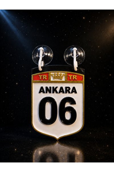 yıldırımotoaksesuar Vantuzlu Araç Cam Süsü - 06 ANKARA Özel Tasarım Oto Akses...