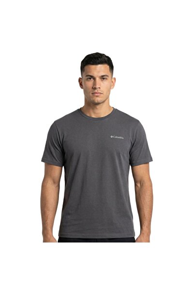 Columbia CSC OUTDOOR TEE ΜΕ ΓΡΑΦΙΚΟ ΣΧΕΔΙΟ ΣΤΗΝ ΠΛΑΤΗ 155021-023 Ανθρακί