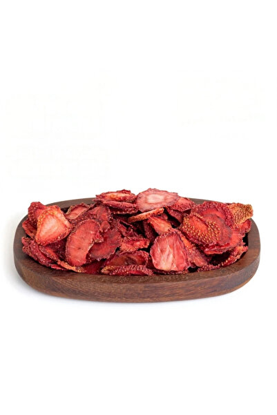HALUK ÇEREZ Kurutulmuş Şeker İlavesiz Yaprak Çilek 100 Gram