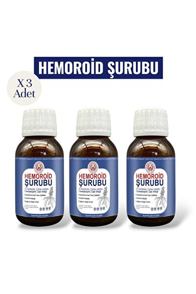 Genel Markalar Bitkisel İçerikli Doğal Formül Hemo Şurubu 50 ML - 3 Adet