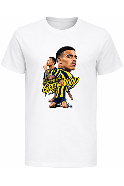 Efendioğlu Design Short-Sleeved Mason Will John Greenwood Printed Cotton Chil...