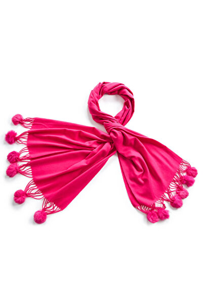VERDE Γυναικείο Κασκόλ 06-0969-FUCHSIA