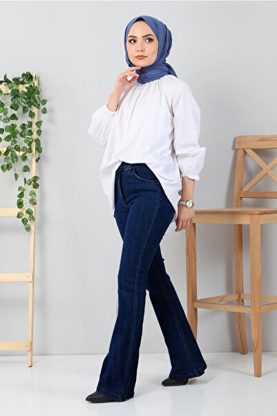 Missvalle Spanish Style Jeans Dark Denim 6005