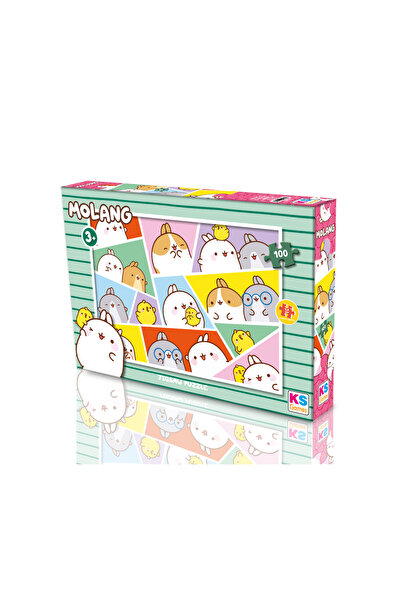 Ks Games MOLANG 100 PARÇA PUZZLE