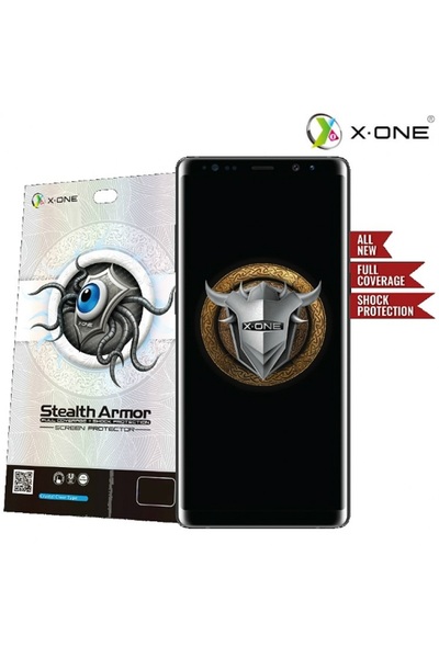X-One Αντικραδασμικό Προστατευτικό Οθόνης Πλήρους Κάλυψης Stealth Armor (iPho...