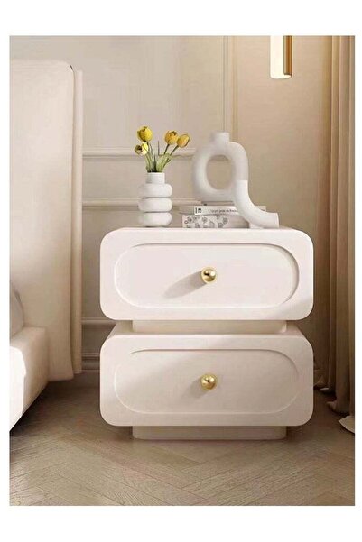 Generic Multipurpose Use Modern Aesthetic Design Nightstand Durable Solid Woo...