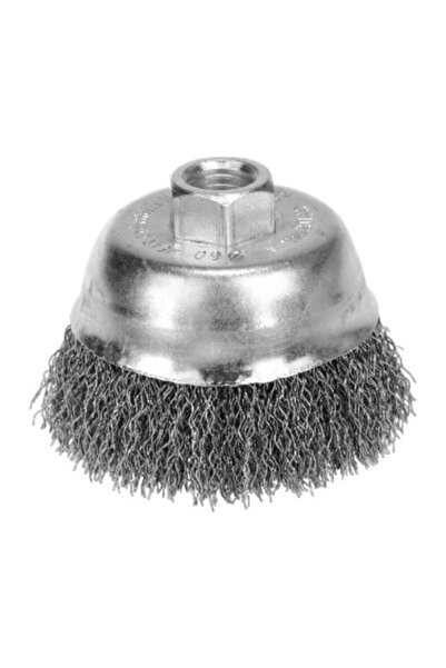 OEM Lessmann wire cup brush Ø60mm, fine steel wire