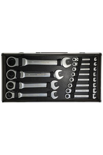 BLACK Set de chei fixe cu clichet, demontabile, în cutie, 6-32, 22EL PREMIUM