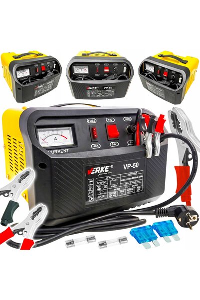 VERKE ÎNCĂRCĂTOR DE BATERII AUTO 12V 24V 30A