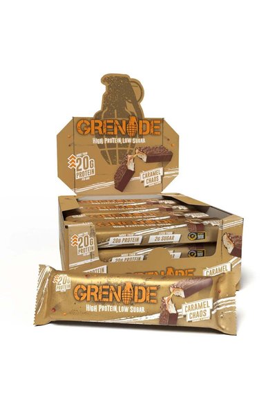 Grenade High Protein Bar 12X60G Caramel Chaos