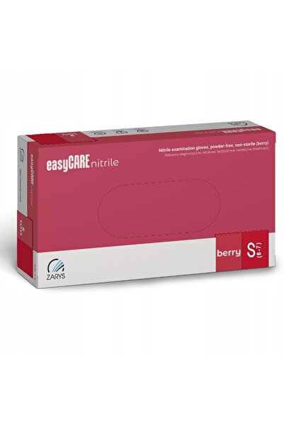 ZARYS Mănuși din nitril FĂRĂ PUDRĂ easyCARE zmeură mărimea S 1000 buc.