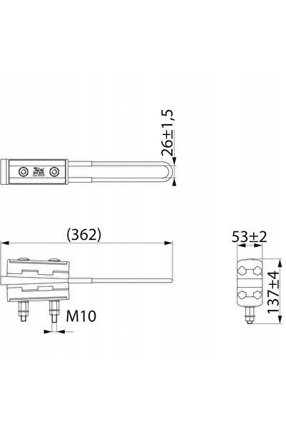 ENSTO Suport retractabil 4x(50-120mm2) SO118.1201S
