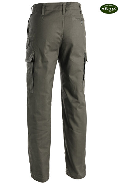 Mil-Tec Pantaloni militari de iarnă Moleskin OLIV 50