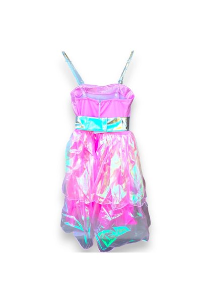 Toys ROCHIE DE BAL PENTRU FETE, PENTRU BALUL „PRINȚESA”, COSTUM DE BAL CU VOLANE
