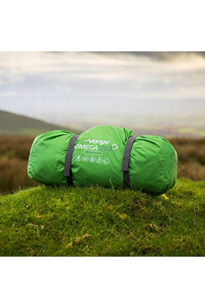 NO BRAND Cort de camping 2 locuri de dormit Vango Omega 250 verde Pamir OS