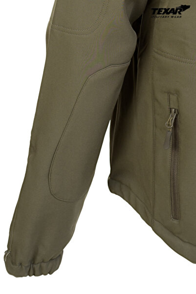 NO BRAND Texar SOFTSHELL JACKET FALCON Kaptur OLIV - 4XL