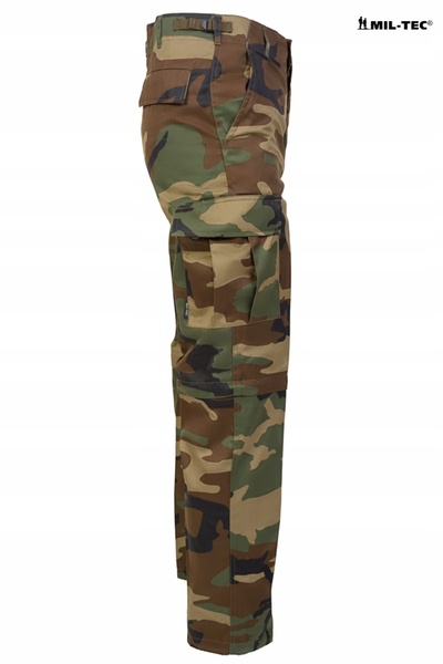 Mil-Tec Pantaloni militari de drumeție pentru copii BDU cu jambiere detașabil...