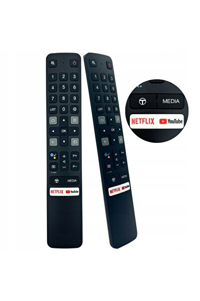 NO BRAND Telecomandă pentru TCL THOMSON RC901V FMR1 Televizor LCD Funcție voc...