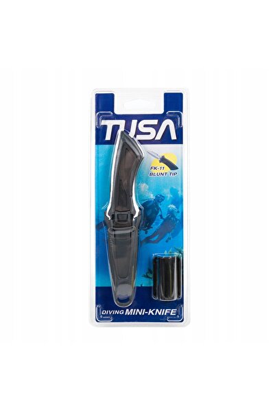 NO BRAND TUSA Mini Knife cuțit de scufundări negru FK-11 OS