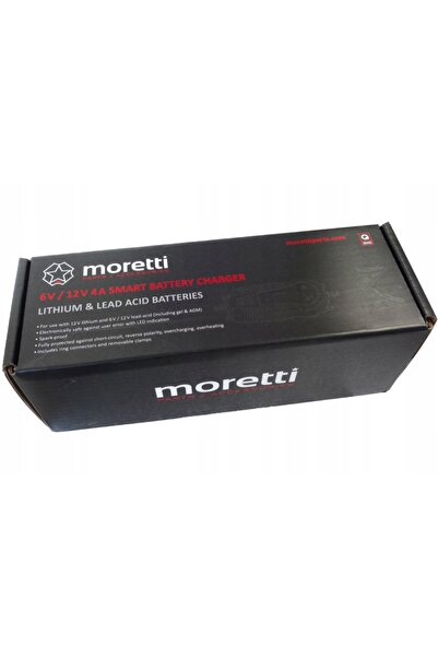 Moretti ÎNCĂRCĂTOR-DREPTIFICATOR AUTOMAT 12 V 4 A LiFePO4