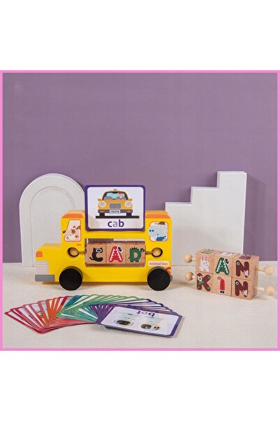 NO BRAND Jucărie pentru copii: Joc de cuvinte, Puzzle, Mașinuță