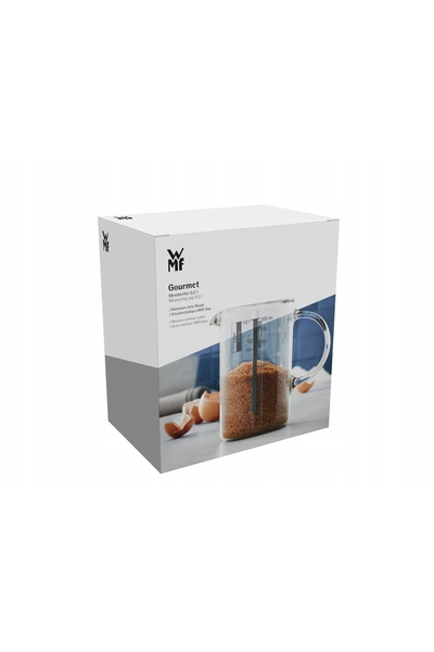 WMF Carafă de sticlă cu gradație gradată 0,5l ml, grame