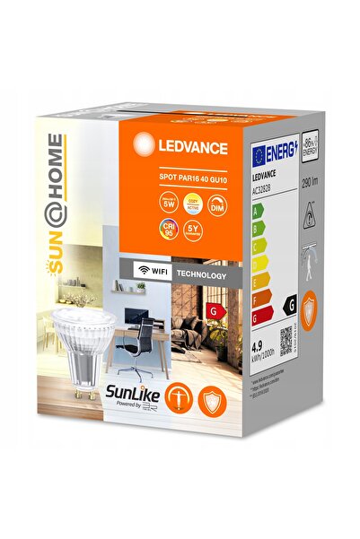 Ledvance Bec LED Dimabil GU10 4,9W 40W 268lm CCT CRI95 Smart+ WiFi