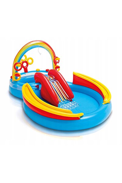 Intex Piscină gonflabilă rotundă 297 x 193 cm