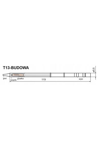 NO BRAND GROT T13-1401 SPATULĂ PENTRU FIER DE LIPIT BAKON 950D LF007