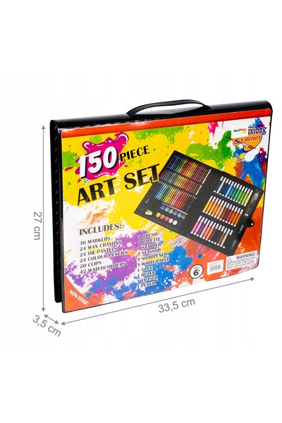 MalPlay SET DE PICTURĂ 150 PIESE + CUTIE