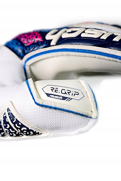 Reusch Attrakt RE:GRIP Evolution albastru/roz/alb 8 Mănuși de portar